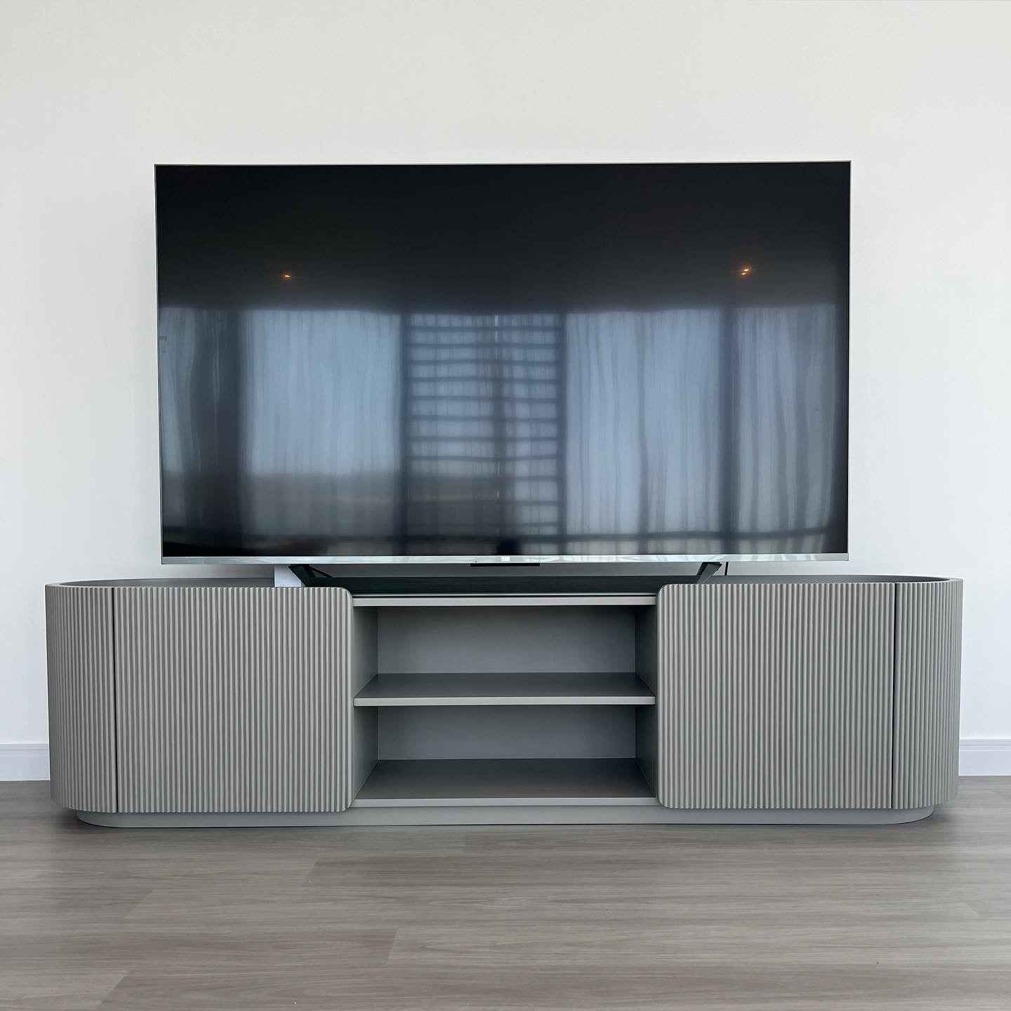 Fluted TV Unit Dubai