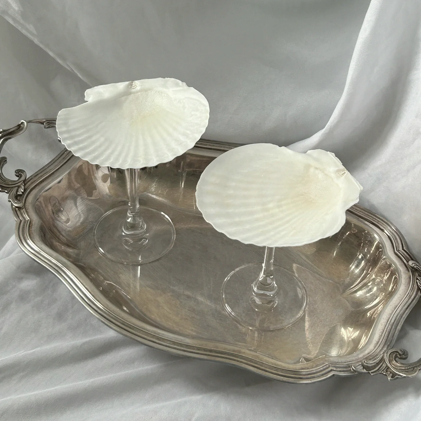 Scallop Shell Cocktail Glass