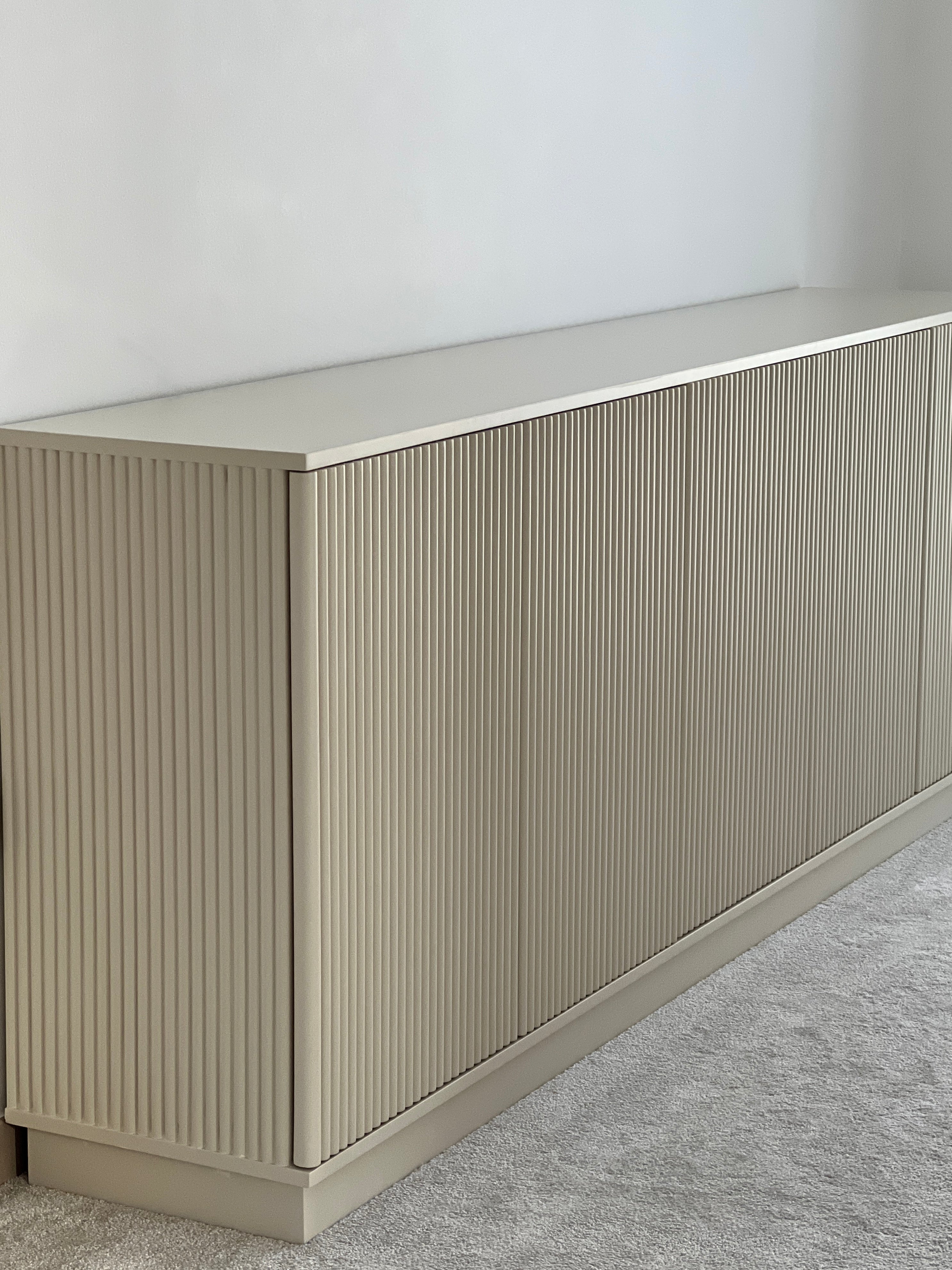 Fluted sideboard deals